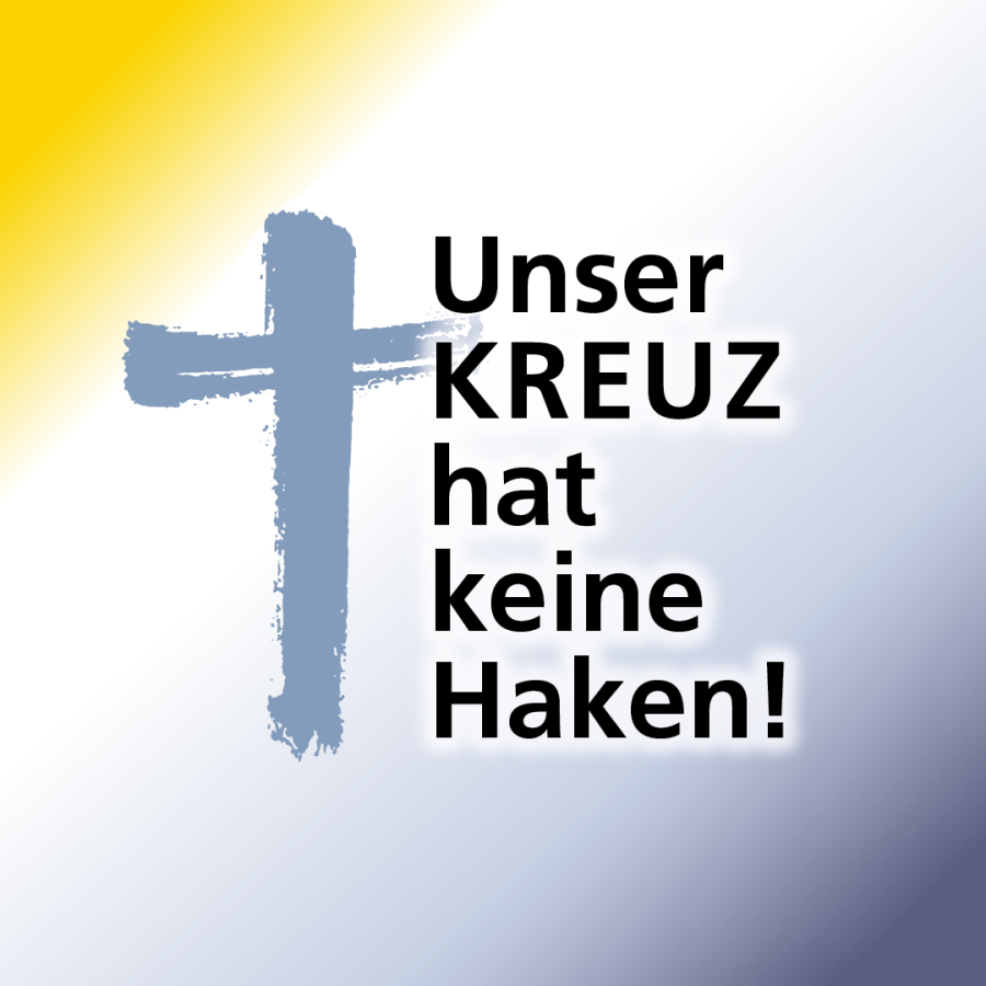 Unser Kreuz hat keine Haken